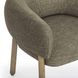 Foxy Olive Green Performance Fabric Accent Chair