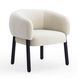 Foxy Cream Performance Fabric Accent Chair
