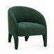 Kris Forest Green Upholstered Accent Chair