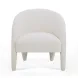 Kris Cream Upholstered Accent Chair