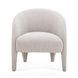 Kris Warm Gray Performance Fabric Upholstered Accent Chair