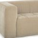 Alder Sand Chenille 89" Upcycled Sofa