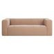 Alder Peach Chenille Upcycled 89" Sofa
