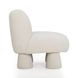 Stomp Cream Performance Fabric Upholstered Accent Chair