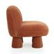 Stomp Rust Performance Fabric Upholstered Accent Chair