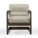 Palma Cream Upholstered Accent Chair