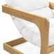 Palma Cream Performance Fabric Upholstered Accent Chair