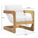 Palma Cream Performance Fabric Upholstered Accent Chair