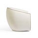 Jordan Cream and Chocolate Brown Performance Fabric Upholstered Swivel Accent Chair