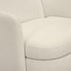 Wolfie Cream Performance Fabric Upholstered Swivel Accent Chair