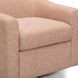 Thao Blush Upholstered Swivel Accent Chair