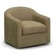 Thao Green Upholstered Swivel Accent Chair