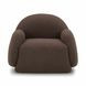 Marius Brown Performance Fabric Upholstered Accent Chair