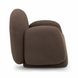 Marius Brown Performance Fabric Upholstered Accent Chair