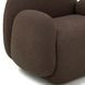 Marius Brown Performance Fabric Upholstered Accent Chair