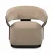 Madison Stone Performance Fabric Upholstered Swivel Accent Chair