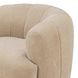 Jasmine Oat Upholstered Swivel Accent Chair