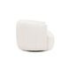 Jasmine Cream Performance Fabric Upholstered Swivel Accent Chair