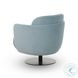 Solange Blue Shadow Velvet Swivel Chair