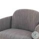 Solange Gray Textured Weave Swivel Chair