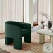 Marla Forest Green Boucle Accent Chair
