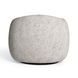 Judy Black and White Performance Fabric Upholstered Swivel Accent Chair