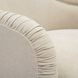 Pamela Tan Performance Fabric Upholstered Swivel Tassel Lounge Chair
