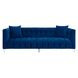 Bea Navy Velvet 91" Sofa