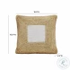 Blank Natural And Mind White Square Accent Pillow