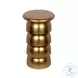 Sasha Gold Side Table By Inspire Me Home Decor