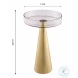 Alo Gold Small Side Table