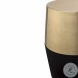 Jadran Black and Gold Stool