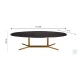Gemma Black Marble Cocktail Table