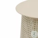 Pesky Eggnog Cream Side Table