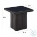 Kayla Black Concrete Side Table