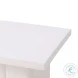 Kayla White Concrete Side Table