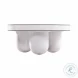 Jasper White Glossy Coffee Table
