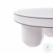 Jasper White Glossy Coffee Table