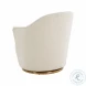 Skyla Boucle Swivel Chair