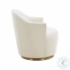 Skyla Boucle Swivel Chair