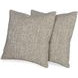 TP2222-V2 Light Gray Stocked Pillow Set of 2