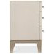 Axiom Linear Grey And White 26" Nightstand