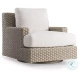 Trieste Pampas And Cream Outdoor Swivel Chair