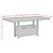 Pinnacle Charcoal Extendable Rectangular Counter Height Table