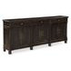 Trento Distressed Black 6 Doors Sideboard