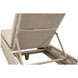 Tropez Beige Performance Fabric Outdoor Chaise Lounge