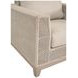 Tropez Beige Performance Fabric Outdoor Sofa Chair