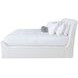 Tara Shaw Cream Performance Linen King Upholstered Saint Germain Sleigh Bed