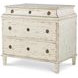 Tara Shaw Swedish Scraped Bone 3 Drawer Alexandre I Nightstand