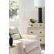 Tara Shaw Swedish Scraped Bone 3 Drawer Alexandre I Nightstand